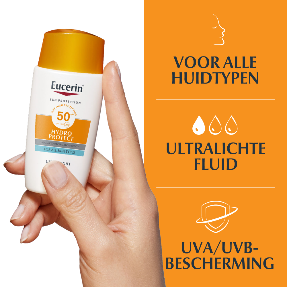 Eucerin Sun Hydro Protect Ultralichte Fluid SPF50+ 50ml